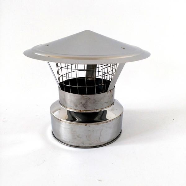 Galvanized Chimney Flue Rain Caps Featuring An Effective Bird Guard Weather