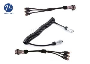 Quality Flexible PVC 5 Pin Truck Trailer Extension Cable For Video Audio GND Signal wholesale
