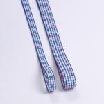 7mm-38mm Blue Embroidered Ribbon ISO9001 Embroidered Floral Ribbon