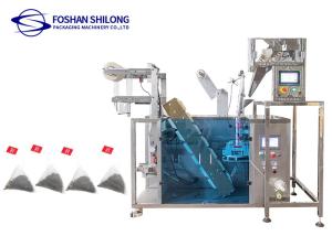 Quality Automatic Nylon Pyramid Tea Bag Packaging Machine 76mm Inner Paper Core wholesale