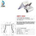 Electrophoresis Aluminum Alloy Angle Clamp Mill Finish
