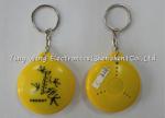ABS Metal 4.0mm Thickness 85dB Round Music Keychain EMC