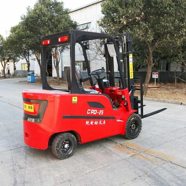 60V 4x4 Powered Forklift Fork-lift Truck 2.5T Full Electric Pallet Stacker