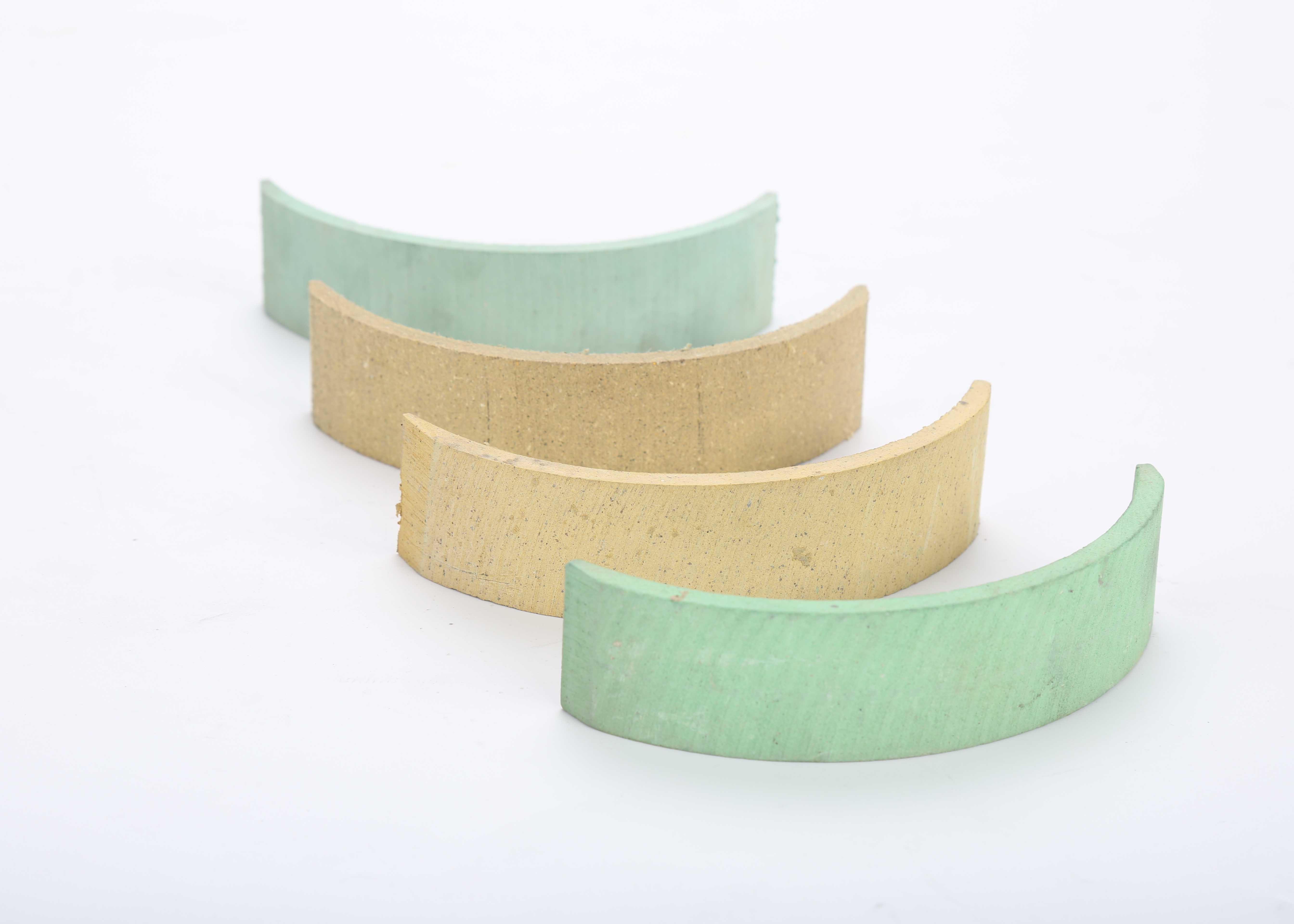 Baiyun Motorcycle Brake Linings 0.35~0.45 Friction Coefficient