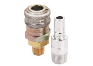 Quality Shipyards 3/8'' Zinc Plated Steel Pneumatic Quick Connector wholesale