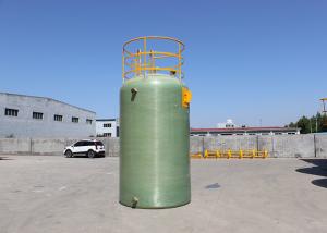 Quality Round 2500mm FRP Chemical Mixing Tank High Strength Activated Carbon Deodorizer wholesale