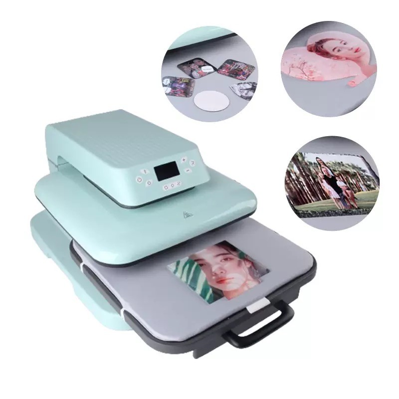 38*38cm Sublimation Flat Heat Transfer Press Machine DIY Personalized Logo Printing