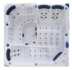 Quality Balboa Ingenious Outdoor Luxury Garden Hot Tub Swim Spas Air Jetted Bath Tub wholesale