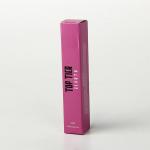 Tuck End Cosmetic Packaging Box White Paper Pink Printing Eyeliner Packaging