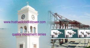 Quality railway station clocks with movement mechanism weather proof working standalone wholesale