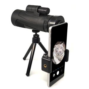 Quality Spherical Lens Telephoto Zoom Monocular 12x50 For Concert Traveling wholesale