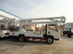 LHD / RHD Truck Mounted Access Platforms , Arm Lift Aerial Bucket Truck 16m