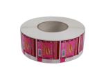 Hard - Wearing Custom Adhesive Labels Pink Color Non Toxic For Lip Balm