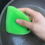 Multi - Purpose Kitchen Dish Scrubber , Heat Resistant Ultra Soft Dish Scrub
