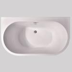 Luxury Hotel Bathroom Indoor Corner Walkin Anti-Slip Large Adults Acrylic Free
