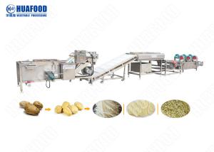 Quality Energy Saving potato Processing Equipment , Vegetable Cleaning Equipment Simple Operation wholesale