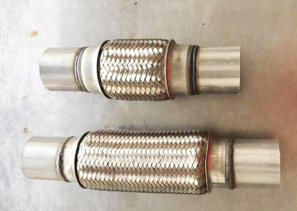 Automotive 201 Stainless Steel Exhaust Flex Pipe Id 38mm / 45mm / 51mm / 57mm /