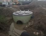 City Construcion Rainwater Commercial Sewage Lift Station FRP Integrated Lifting