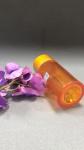 Metal Cap Plastic Capsule Bottle , Medical Plastic Screw Top Bottles Food Grade