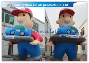 Quality Giant Inflatable Cartoon Characters Air Big Boy 7m for Advertising Decoration wholesale