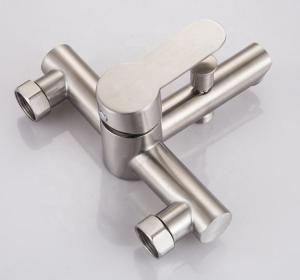 Quality 2.2 GPM Wall Mount Stainless Steel Faucet For Bathroom wholesale