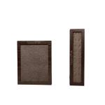 Unique Wooden Texture Custom Jewelry Box Packaging Empty Necklace Box With