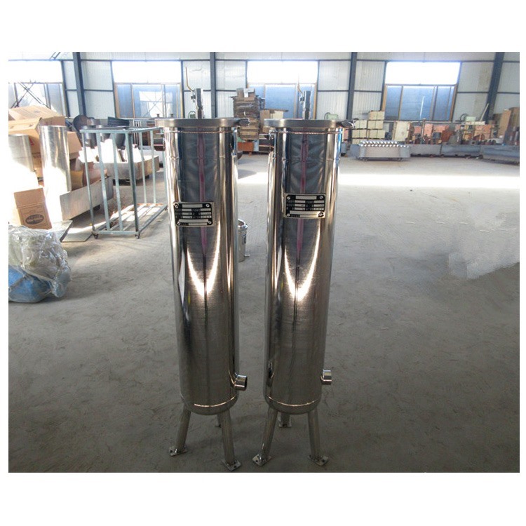 62KG Precision Stainless Steel Bag Filter for Tap Water Purification Industrial Machinery