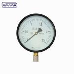 bottom bourdon tube type 150mm accurate air pressure gauge