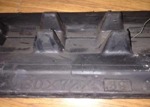 Quality 180mm Wide Excavator Rubber Tracks For Mini Excavator Kubota Kx21 / Bobcat 418 / E08 wholesale