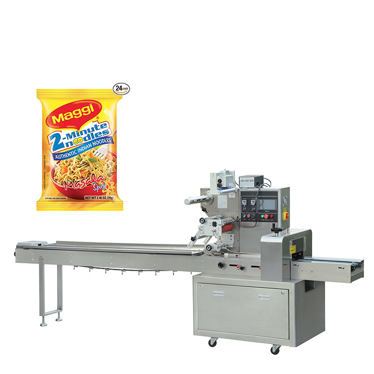 Full Automatic Horizontal Biscuit Packing Machine For Small Cookies