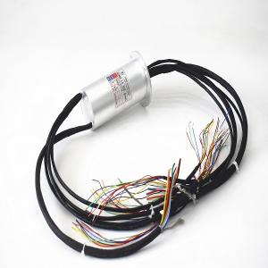 Quality Solid Through Bore IP51 Electrical Slip Rings Compact Structure wholesale