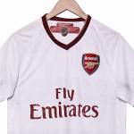 Polyester Away Football Club Jerseys for Arsenal Retro 2007-2008 Season