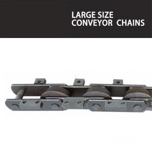 Quality Dia 150mm F Flanged Rollers Steel Apron Feeder Chain 320mm Pitch wholesale