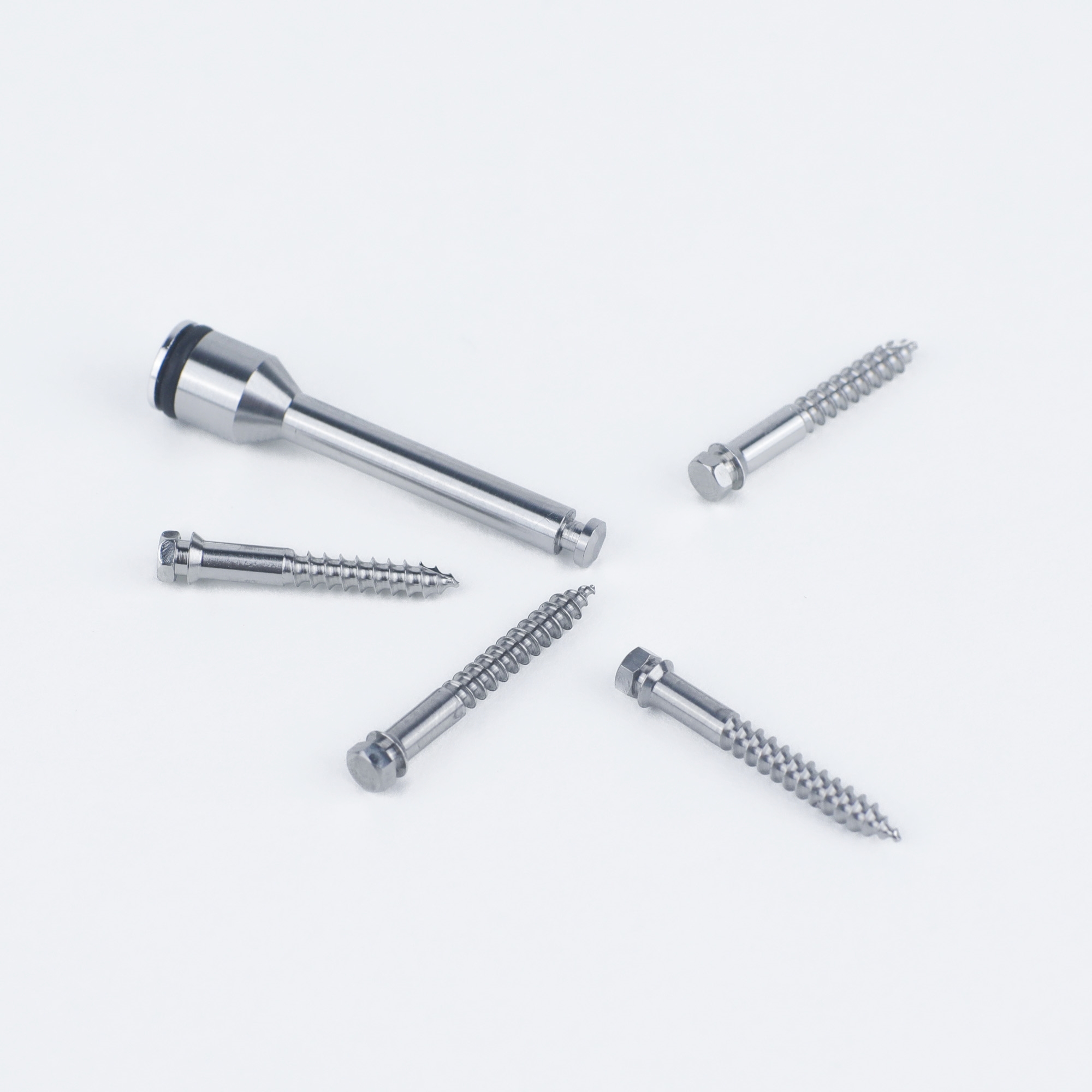 Titanium Alloy Material Ergonomic MSE Orthodontic Screw Tips Manual Power Source Ideal for Dental Clinics Multiple Sizes