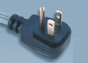 Quality UL CUL CSA 15A 125V 3 Prong NEMA 5-15P Electrical Right Angle Plug YY-3A American UL Power Cord wholesale