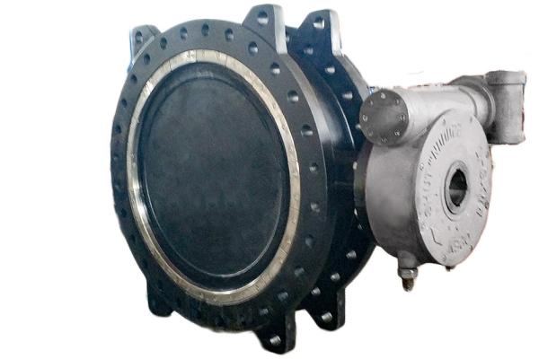Low Torque Double Flanged Butterfly Valve , High Temp Butterfly Valve Field