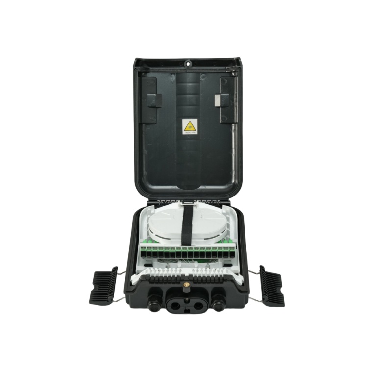 10- FTTH 16-Core Waterproof Fiber Optic Terminal Box for Indoor/Outdoor Distribution