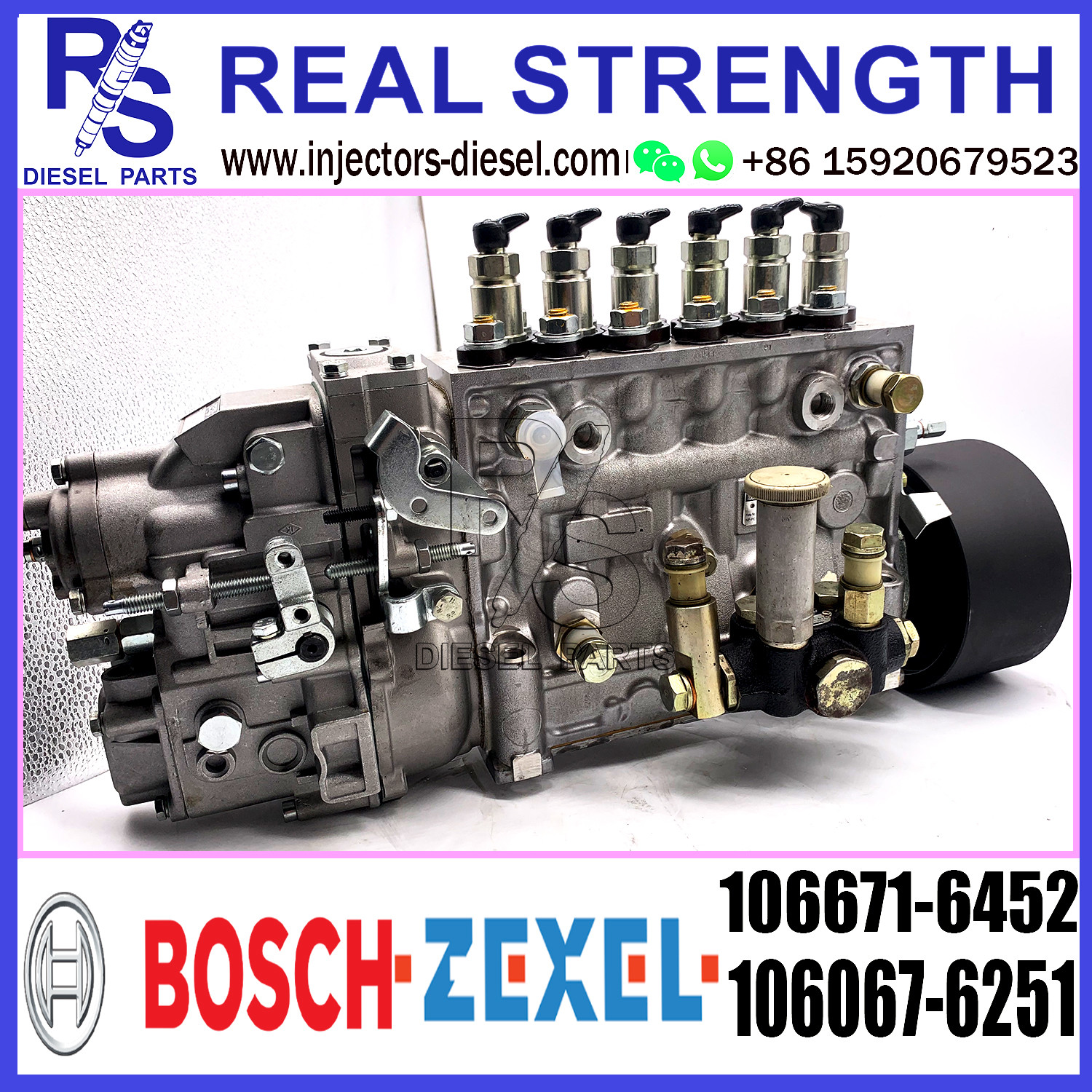 Diesel Fuel Injector Pump assembly 106671-6452 106067-6251 For ZEXEL DIESEL