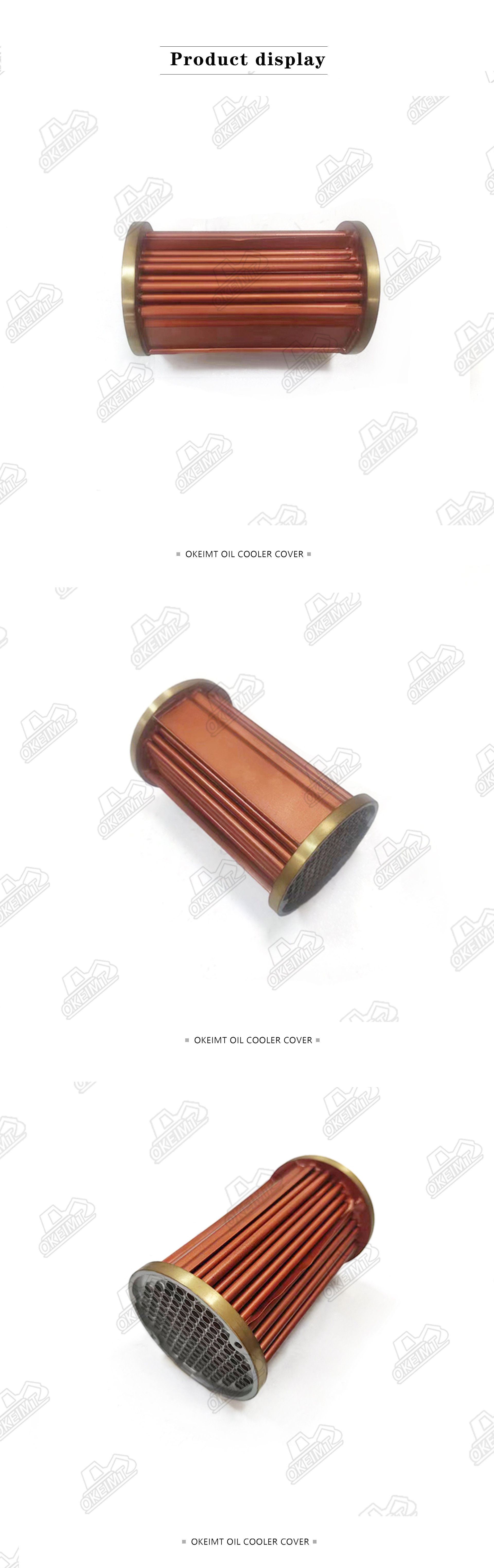 Oil Cooler 110848 for Cummins NT855 NH855 NH220 Diesel Engine