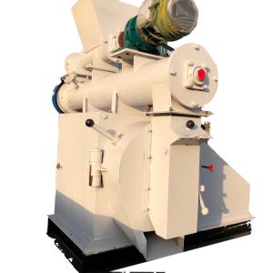 Quality 2pcs Roller Animal Feed Pellet Machine 1T/H Frequency Control wholesale
