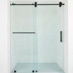 3mm-12mm Thickness Hotel Sliding Frameless Tempered Glass Shower Doors with