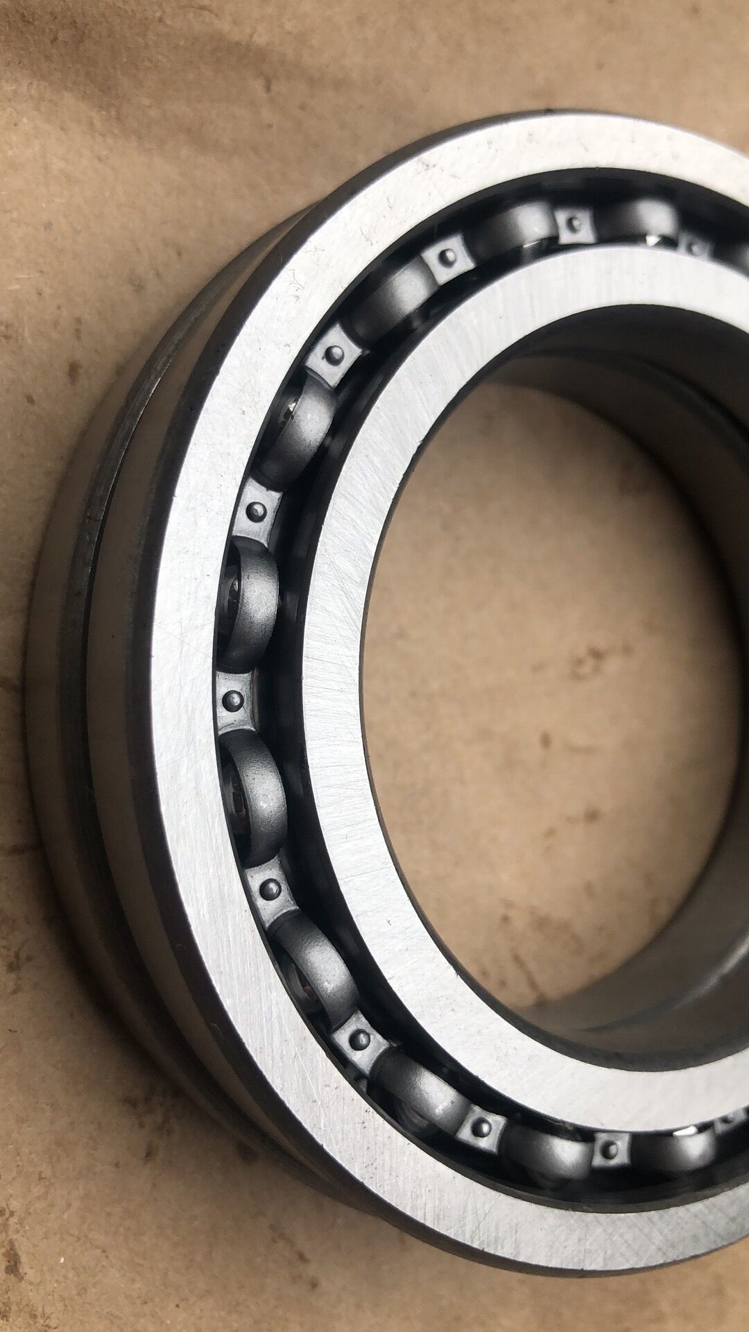 Low Power Consumption Deep Groove Ball Bearings 16011 55*90*11mm For Textile Machinery