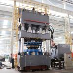 Oil Tank Two Heads Hydraulic Press Machine / Head Stretching