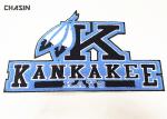 Academic Letterman Patches Chenille Embroidered For College Jackets