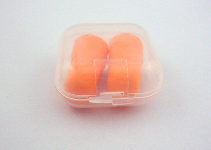 Soft PU Foam Disposable Ear Plugs Slow Rebounded Noise Cancelling Ear Plugs with Box