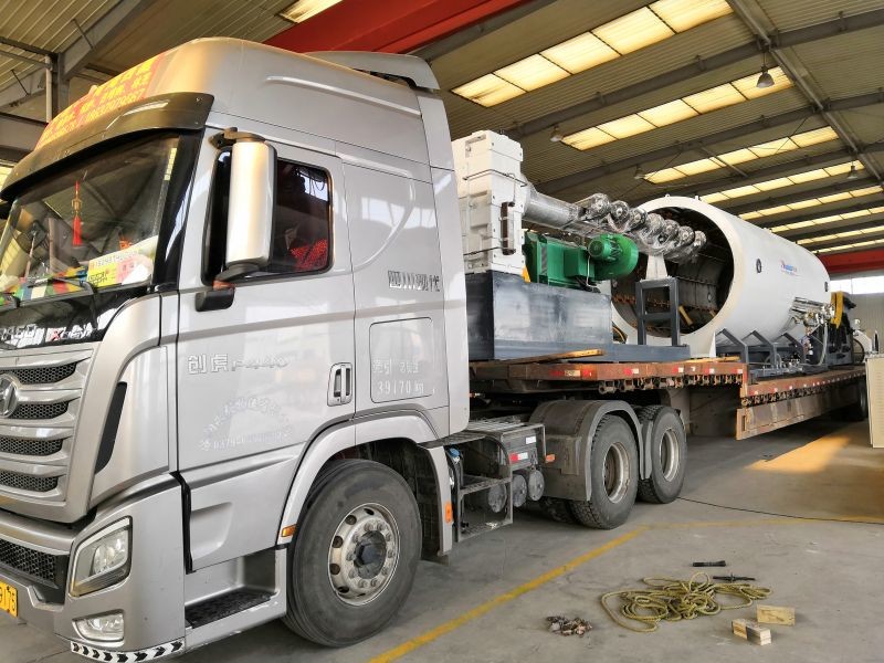 960mm Vacuum Casing Case Shell Insulated Steel Pipe Production Line