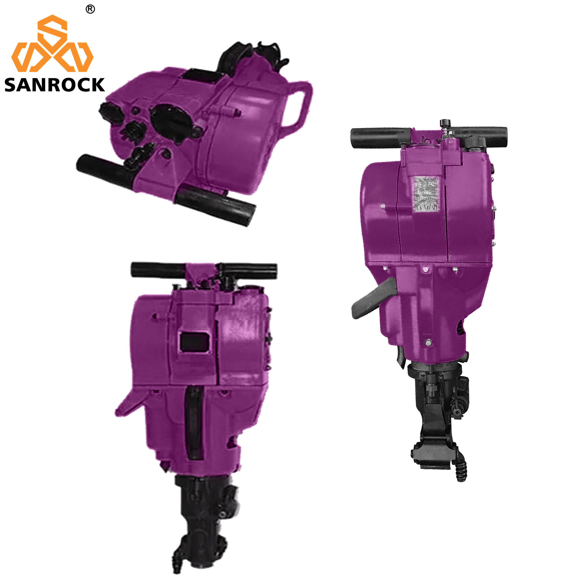 Rock Drilling Machine Construction Equipment Gasoline Rock Drill Hydraulic Jack Hammer