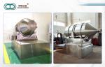 Wet Powder Pharmaceutical Mixing Equipment Industrial Heating Two Dimensional