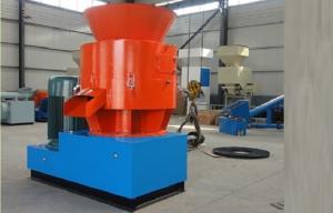 China SKJ350 Pellets Making Machine Flat Die Pellet Machine 380V / 3 Phase / 50hz on sale