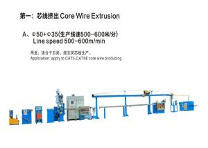 Quality Industrial Wire And Cable Making Machine CAT6 CAT6A Wire Making Equipment wholesale